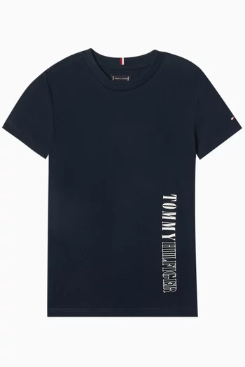 Graphic Logo T-shirt in Cotton