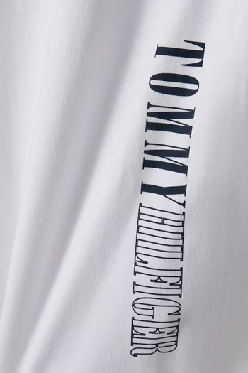 Graphic Logo T-shirt in Cotton