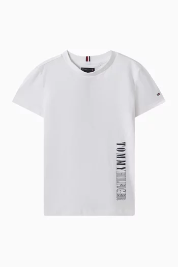 Graphic Logo T-shirt in Cotton