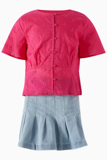 Broderie Anglaise Top