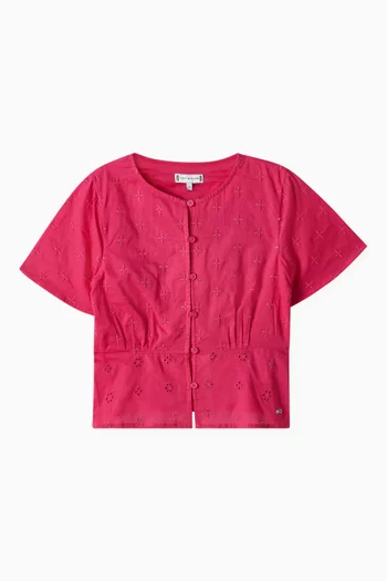 Broderie Anglaise Top