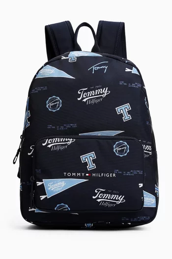 Essential Logo Print Backpack