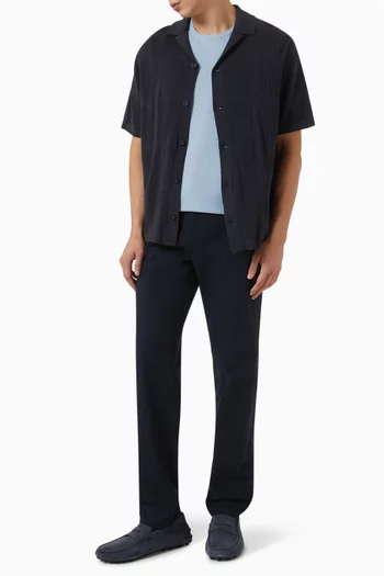 Pima T-shirt in Piqué Cotton
