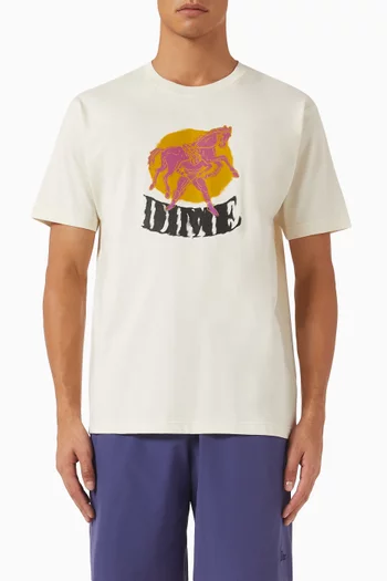 Horseplay T-shirt in Cotton