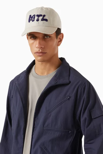 MTL Low Pro Cap in Wool-blend