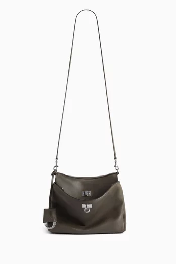 Small Rodeo Messenger Bag in Smooth Calfskin