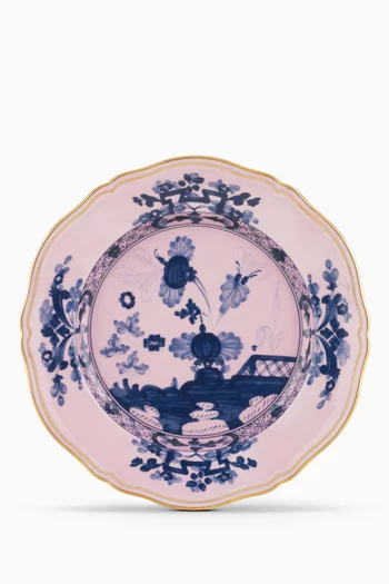 Antico Doccia Flat Dinner Plate in Porcelain, 26.5cm