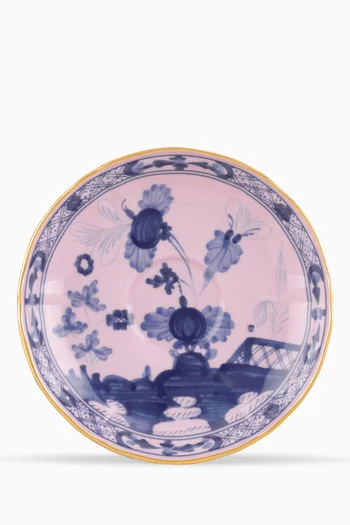 Antico Doccia Coffee Saucer in Porcelain, 13.5cm