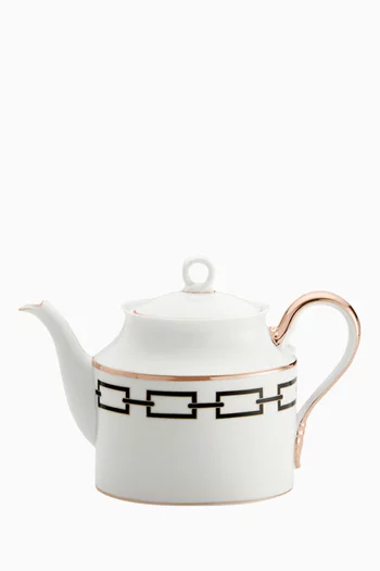 Catene Teapot in Porcelain, 900ml