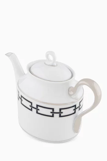 Catene Teapot in Porcelain