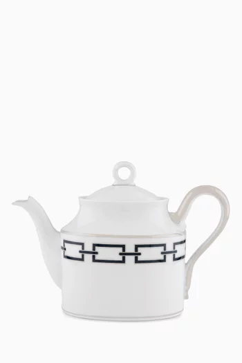 Catene Teapot in Porcelain