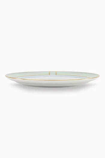 Colonna Dinner Plate in Porcelain, 27cm