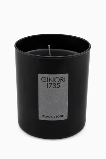LCDC Black Stone Scented Candle, 190g