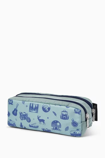 Wild Trip Double Pencil Case