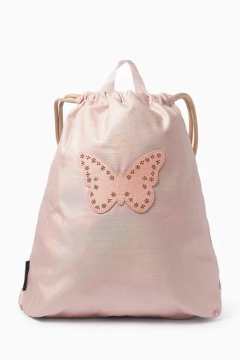 Iridescent Butterfly Gym Bag