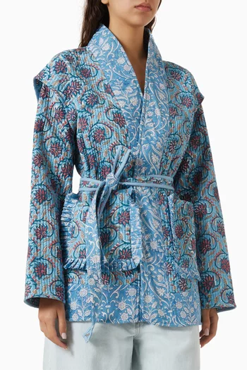 Shanti Belted Quilted Jacket
