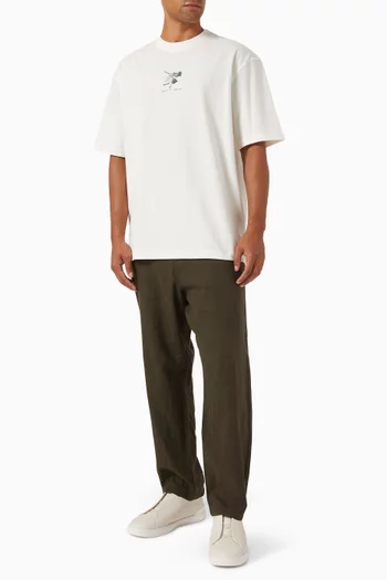 Printed T-shirt in Organic Cotton