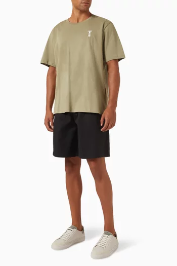 Embroidered T-shirt in Cotton