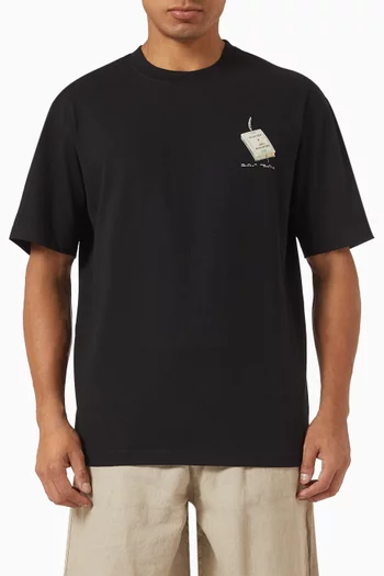 Printed T-shirt in Organic Cotton