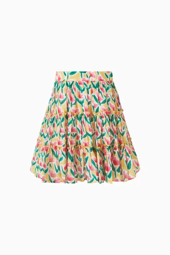 Taranaki Flowers Skirt
