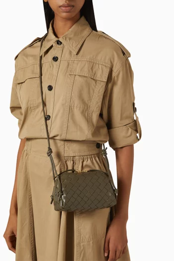 Concert Pouch in Intrecciato Nappa Leather