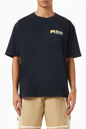 International Racing Logo T-shirt in Cotton