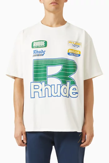 Roadway Racing T-shirt in Cotton