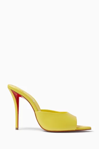 Miss Z 100 Mule Sandals in Iridescent Leather