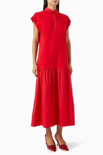 Darcy Polo Dress in Cotton
