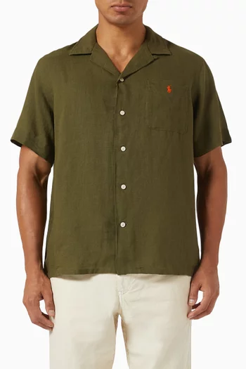 Polo Pony Shirt in Linen