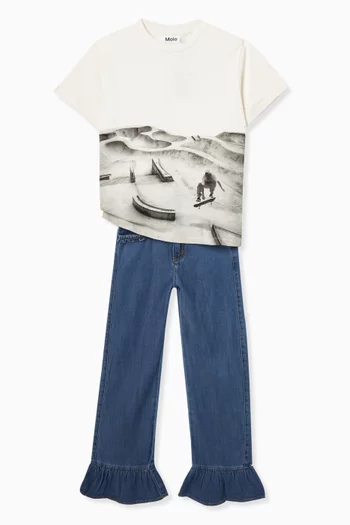 Riley Skate Park T-shirt in Organic Cotton