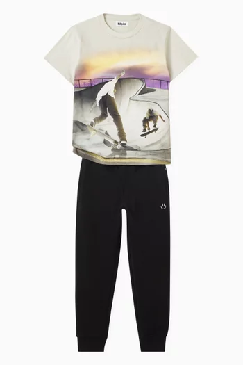 Roxo Skater T-shirt in Organic Cotton