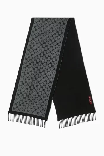 GG Scarf in Wool