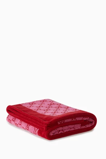 GG Beach Towel in Cotton Terry