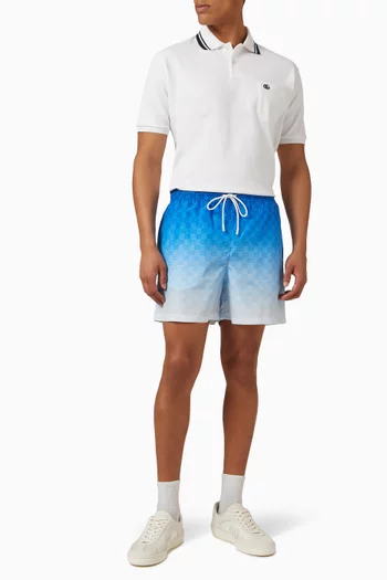 GG Logo Swim Shorts in Nylon