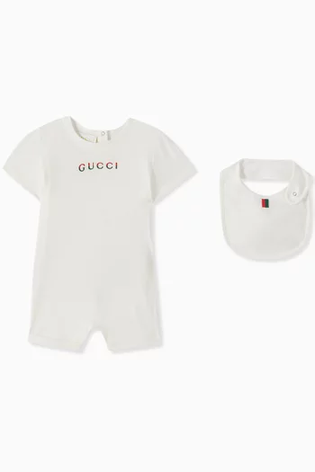 Logo Two-piece Gift Set in Cotton