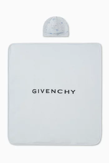 Logo Blanket & Hat Gift Set