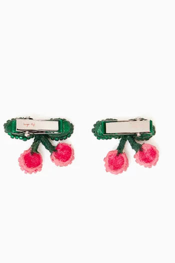 Pearly Hair Clips, Set of 2