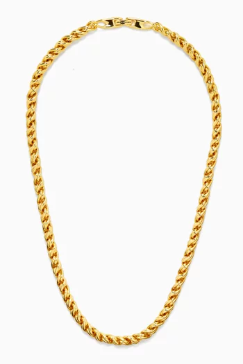 Rizzo Necklace 14kt Gold-plated Brass