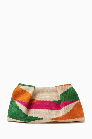 Medium Pouch in Sisal