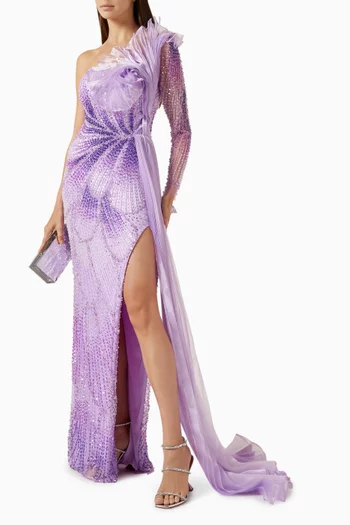 Bead-embellished Dress