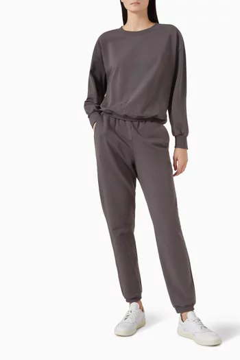 Natural Living Sweatshirt in Cotton-fleece