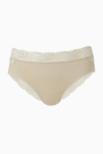 Midi Briefs in Cotton