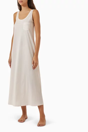Long Tank Nightdress in Cotton