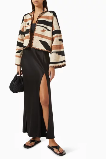 Kiona Jacket in Woven-knit