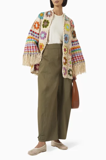 Imagine Jacket in Crochet-knit