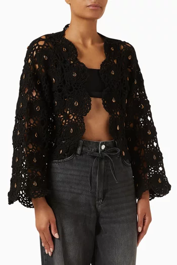 Mayra Cardigan in Crochet