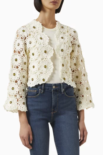 Mayra Cardigan in Crochet