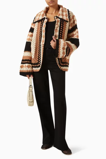 Talulah Jacket in Crochet