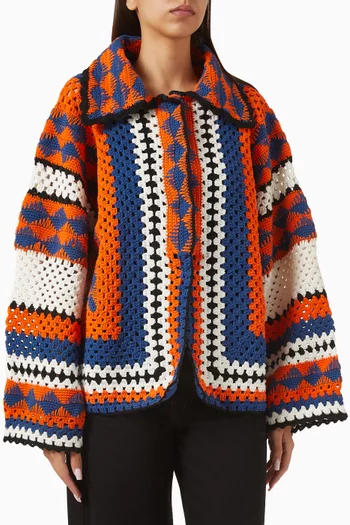 Talulah Jacket in Crochet